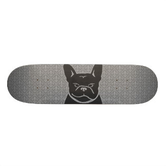 Skateboard för FRENCHIE FLEUR DE LIS kolgrå färg