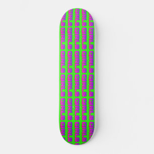 Skateboard för fullständig Neon-Grönt, Byggt fl