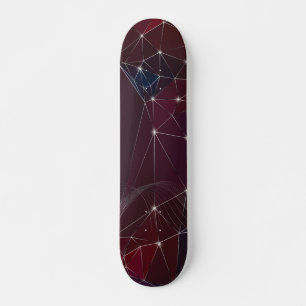 Skateboard för geometrisk Abstrakt i mörk
