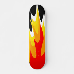 Skateboard för grafisk flamma bräda 20 cm