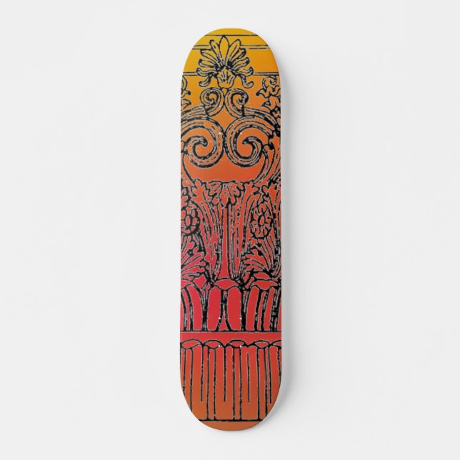 Skateboard för grekiska spalter bräda 20,5 cm (Framsida)