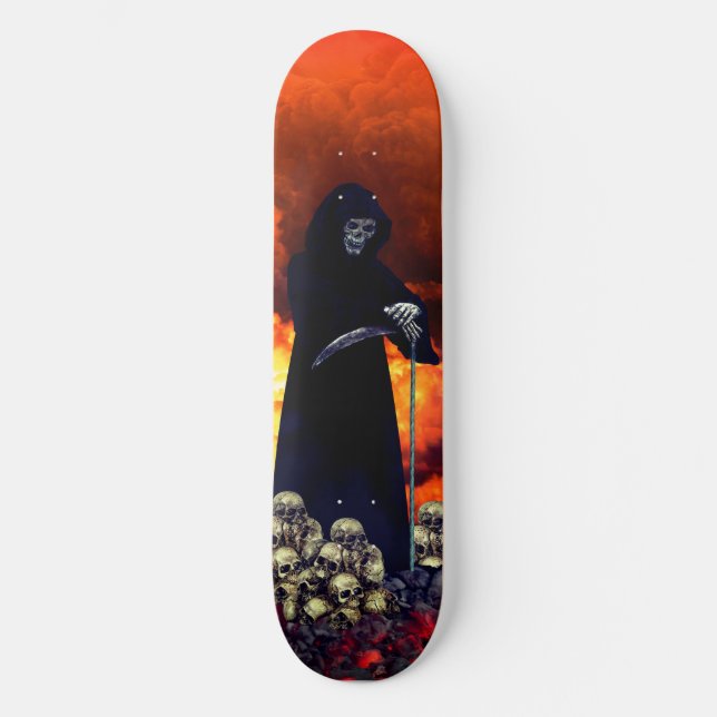 Skateboard för grim Reaper Fire & Brimstone Skateb (Framsida)