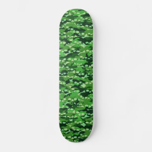 Skateboard för grönt Skull-kamera