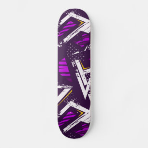 Skateboard för Grunge Abstrakt