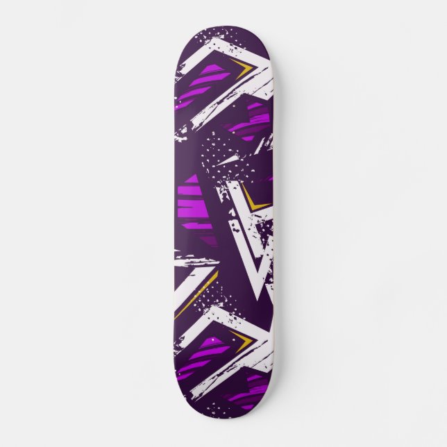 Skateboard för Grunge Abstrakt (Framsida)