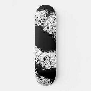 Skateboard för Grunge Paint Splatter