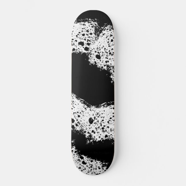 Skateboard för Grunge Paint Splatter (Framsida)