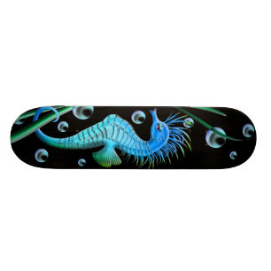 Skateboard för havshästtecknad bräda 21,5 cm