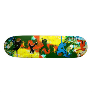 Skateboard för hip hop för grafitti för bräda 21,5 cm