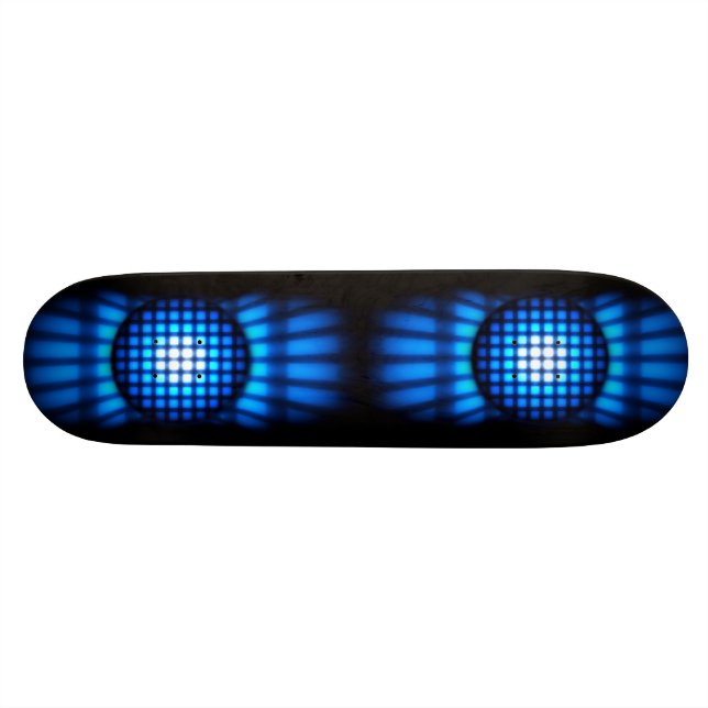 Skateboard för "Hoverboard Graphic" (blått impuler (Horisontell)