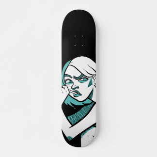 Skateboard för illustration av tjocktarmsskålen