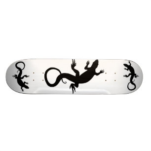 Skateboard för konst för reptil för