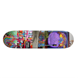 Skateboard för konst för San Francisco