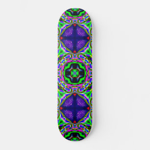 Skateboard för lila-drömmar