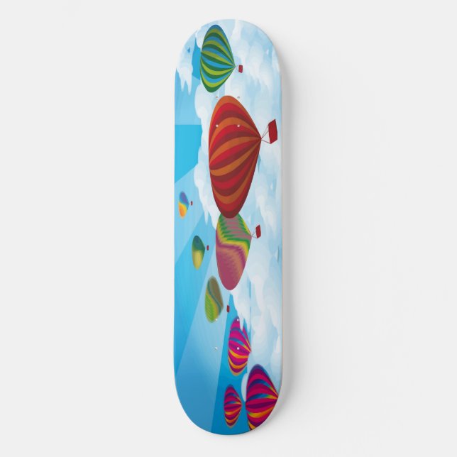 Skateboard för luftballonger bräda 19,5 cm (Framsida)