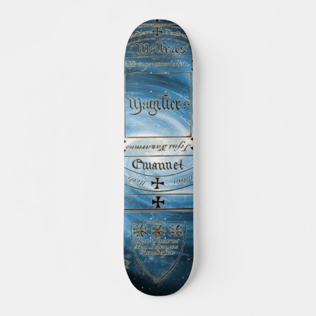 Skateboard för magiska tecken bräda 19,5 cm (Framsida)