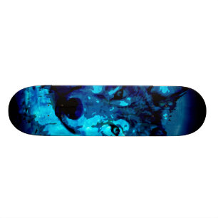 Skateboard för måneglödvarg