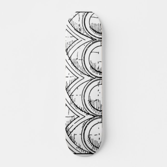 Skateboard för medeltida arkitektur (Framsida)