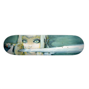 Skateboard för mjölkThistleNinja flicka Bräda 20,5 Cm