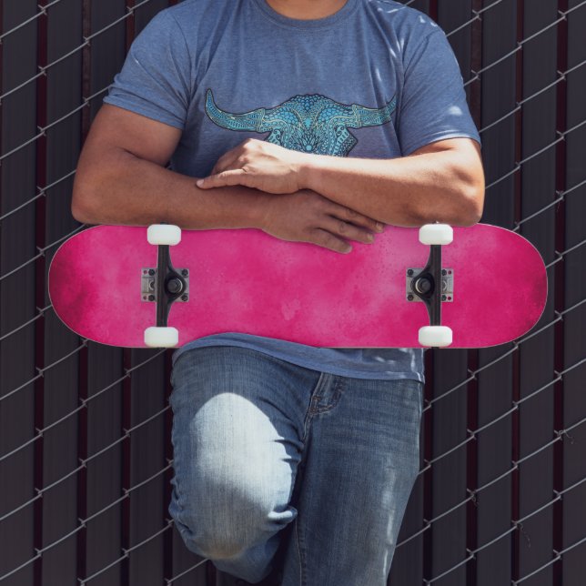 Skateboard för molneffekter för magenta (Utomhus 3)