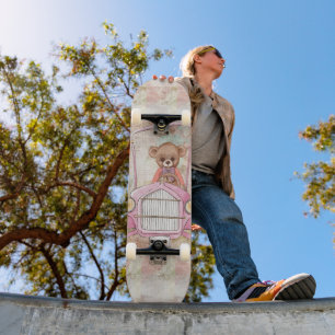 Skateboard för nalle