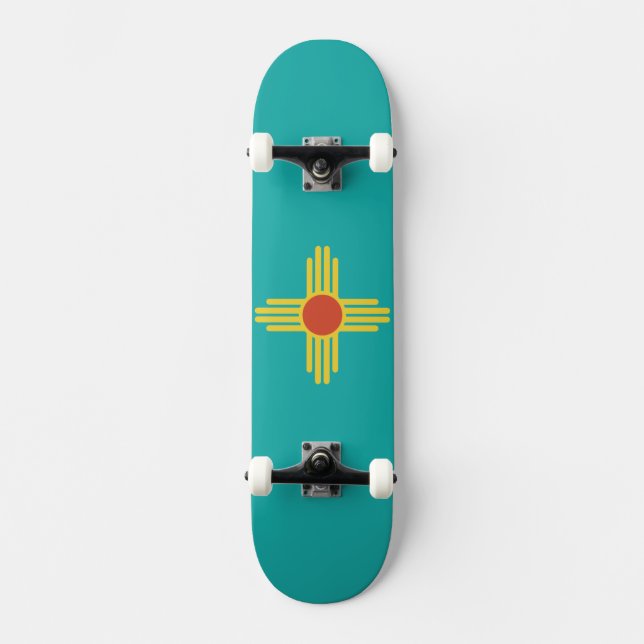 Skateboard för New mexico-licenser Bräda 20,5 Cm (Framsida)