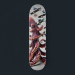 Skateboard för Octo Shredder<br><div class="desc">Rid vågar i stil med skateboard "Octo Shredder"! Den har en sjudande, lodrät bläckfiskskålar som sönderdelas uppåt, dess dynamiska tentakler som krymper och griper mini-skateboardor när de spiral ner på däcket. Denna djärva och energiska design blandar ihop havslivet med skidkulturen och skapar ett verkligt unikt och öga-fångande estetiskt tillstånd. Perfekt...</div>