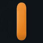 Skateboard för orange<br><div class="desc">Skateboard orange Färg. Skattdäck med enkel orange i färg. Solid Färg Orange.</div>