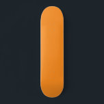 Skateboard för orange<br><div class="desc">Skateboard orange Färg. Skattdäck med enkel orange i färg. Solid Färg Orange.</div>