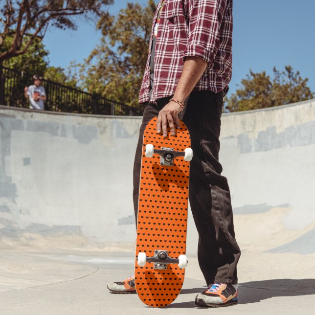 Skateboard för orange och svart (Utomhus 2)
