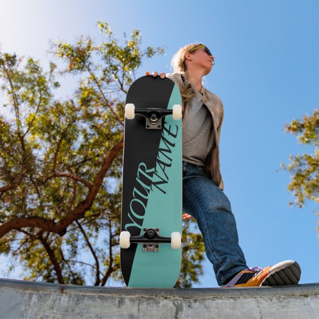 Skateboard för personlig - lägg till ditt namn (Utomhus 1)