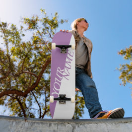 Skateboard för personlig - lägg till ditt namn