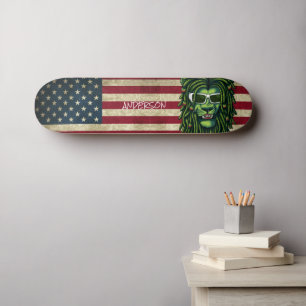 Skateboard för personlig Lejona Kung