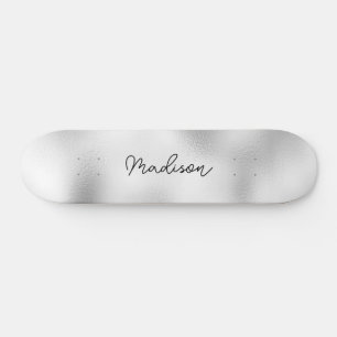 Skateboard för personlig Script Namn Cute Girly