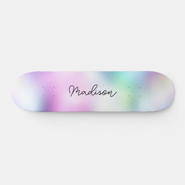 Skateboard för personlig Script Namn Cute Girly (Horz)