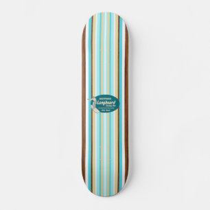 Skateboard för Pipelinevintagesurfa Bräda 19,5 Cm