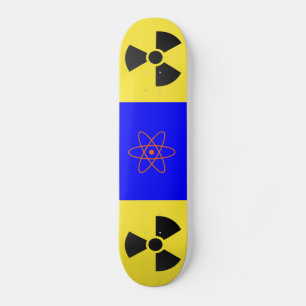Skateboard för radioaktiva tecken bräda 19,5 cm