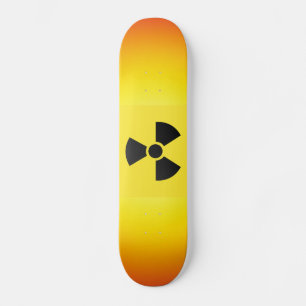 Skateboard för radioaktiva tecken bräda 20 cm