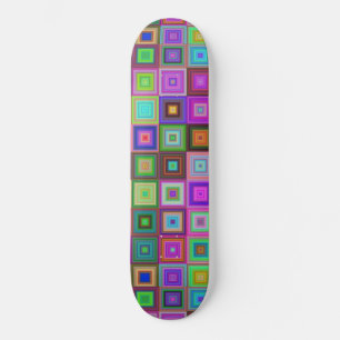 Skateboard för regnbåge