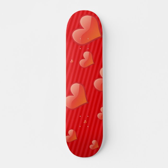Skateboard för röda hörn bräda 20,5 cm (Framsida)