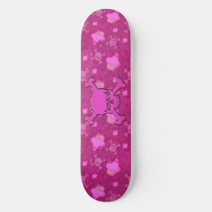 Skateboard för Rosa Döskallar och Muffinsar