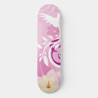 Skateboard för Rosa-grafik med 8,5-tums Anpassning