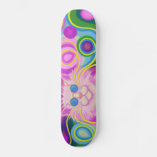 Skateboard för Rosa med katt-leverans