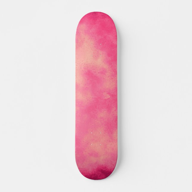 Skateboard för rosa Sand Cloud Effect (Framsida)
