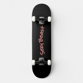 Skateboard för sexig Beast