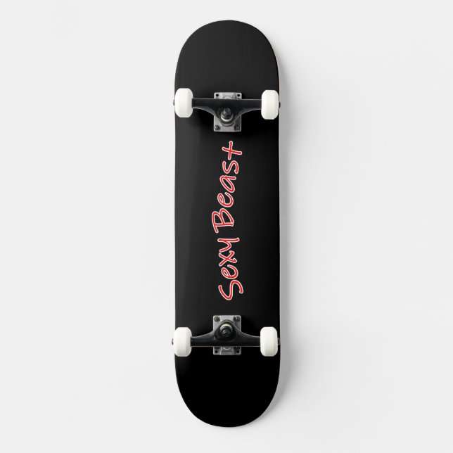 Skateboard för sexig Beast (Framsida)