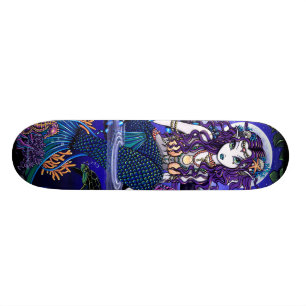Skateboard för sjöjungfru "för Uxia" skymningm Bräda 20 Cm
