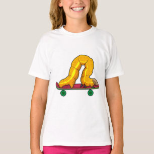 Skateboard för Skater av vattenpelare T Shirt
