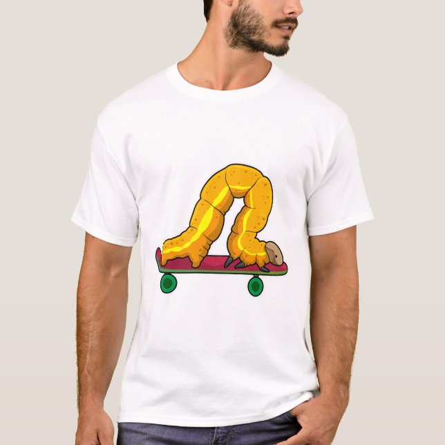 Skateboard för Skater av vattenpelare T Shirt (Framsida)