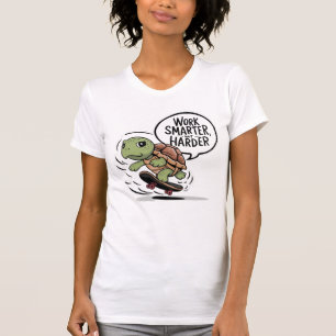 Skateboard för sköldpaddor t shirt